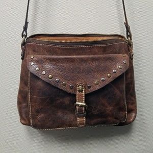 Patricia Nash leather purse cross body